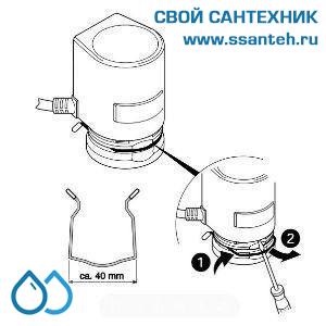 10375 Honeywell, MT8-024S-NO Термоэлектрический привод для зонного регулирования, 2-pt, 90Н, 24Vac, 6,5мм, 6мин, No,  1 концевой выключатель